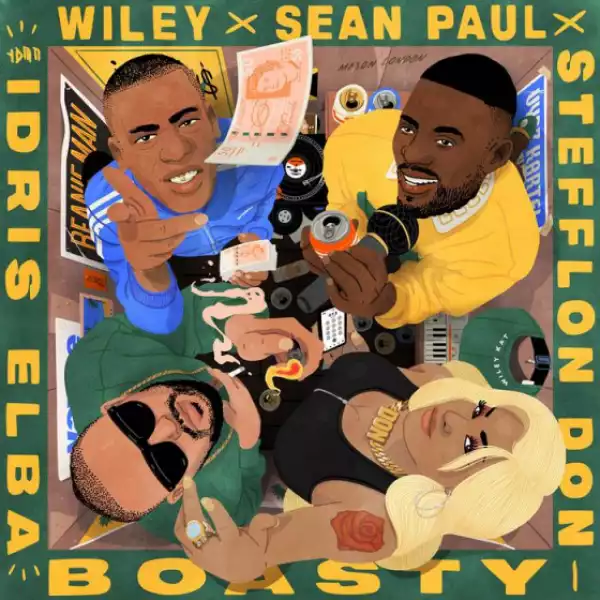 Instrumental: Wiley - Boasty ft Sean Paul, Stefflon Don ft. Idris Elba